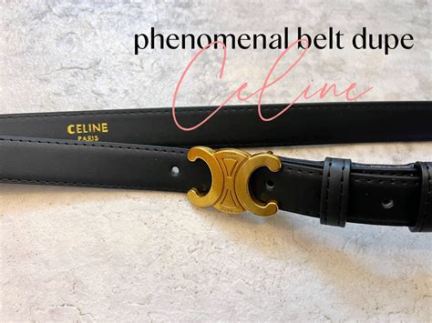 celine elegant belt dupe|celine dupe belt.